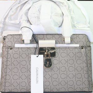 Calvin Klein Crossbody Handbag Camille New With Tags Retail $158